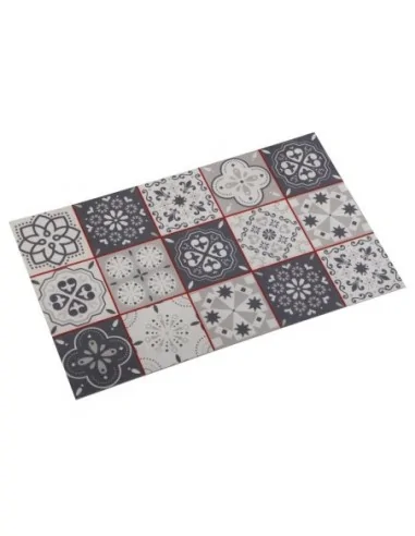 ALFOMBRA COCINA GREY MOSAIC 80