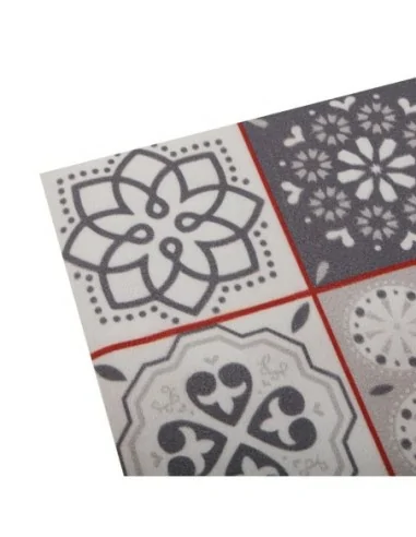 ALFOMBRA COCINA GREY MOSAIC 80