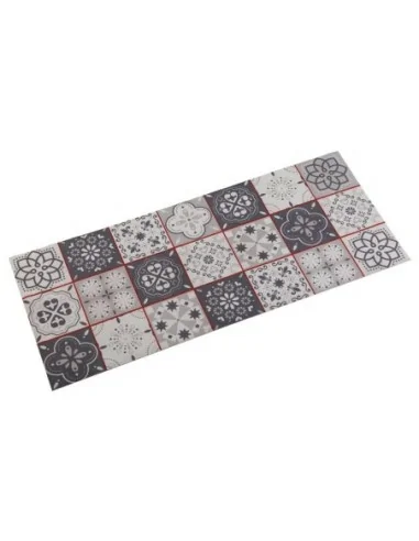 ALFOMBRA COCINA GREY MOSAIC 1