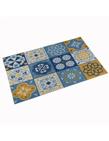 ALFOMBRA COCINA YELLOW  MOSAIC