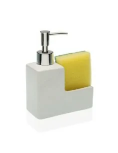 DISPENSADOR CON ESTROPAJO BLAN