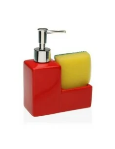 DISPENSADOR CON ESTROPAJO RED