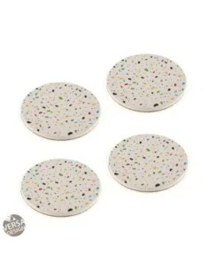 4/S POSAVASOS VIVID TERRAZZO