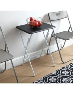 MESA PLEGABLE LYON NEGRA 2