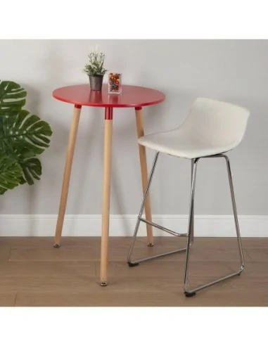 MESA ALTA BAR ROJA