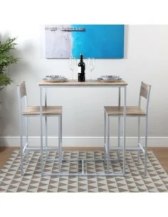 JUEGO MESA Y DOS SILLAS SENA 2 2