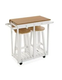 JUEGO MESA Y DOS TABURETES 2