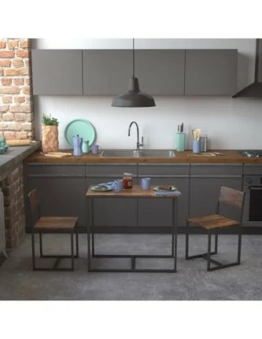 JUEGO MESA Y DOS SILLAS INGE 1