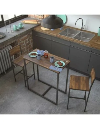 JUEGO MESA Y DOS SILLAS SENA 1