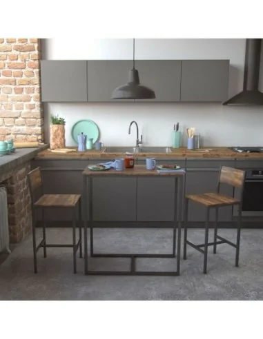 JUEGO MESA Y DOS SILLAS SENA 1