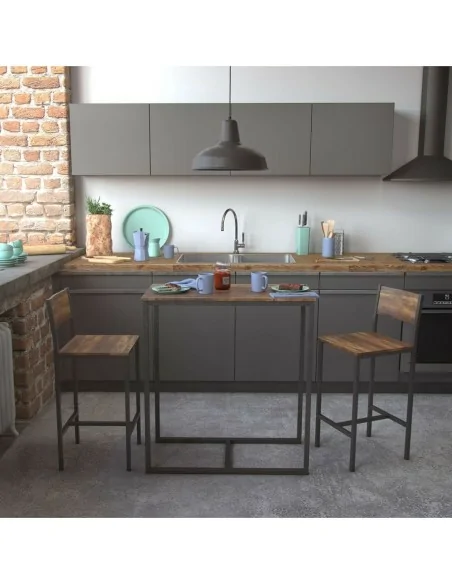 JUEGO MESA Y DOS SILLAS SENA 1