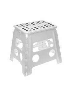 TABURETE PLEGABLE BLANCO 2