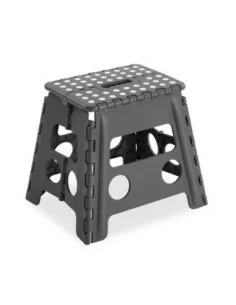 TABURETE PLEGABLE GRIS 2