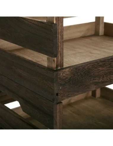 CARRO COCINA MADERA OSCURA