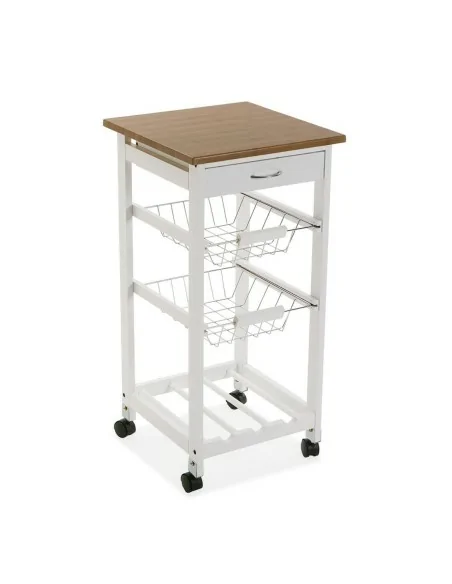 CARRO C/ RUEDAS 2 CESTAS