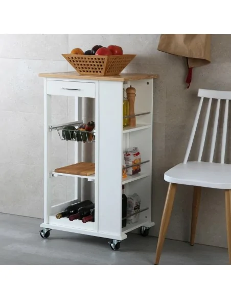 CARRO C/ RUEDAS CAJONERA Y BAL