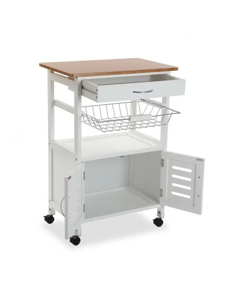 CARRO C/RUEDAS 1 CESTA/1 PUERT