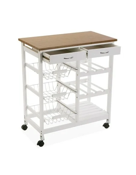 CARRO C/ RUEDAS 3 CESTAS 1