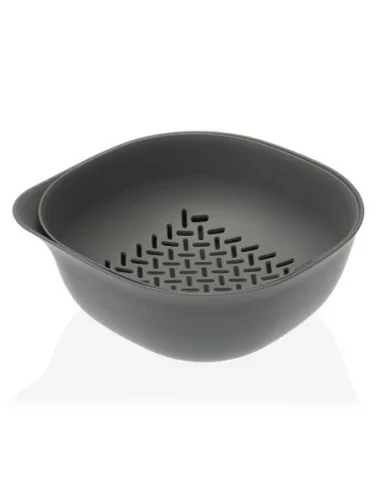 SET BOWL+ ESCURRIDOR GRIS