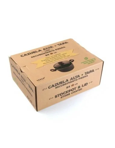 CAZUELA ALTA C/TAPA 24CM