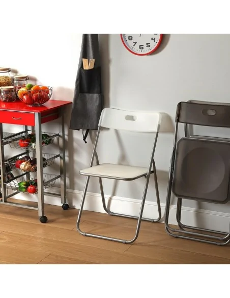 SILLA PLEGABLE TIVOLI BLANCA