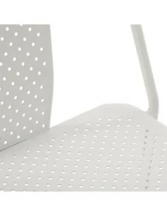 SILLA METAL BLANCA 2