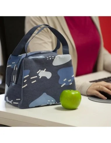 LUNCH BAG CAMO AZUL 7L