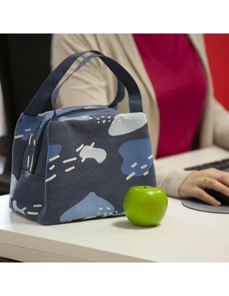 LUNCH BAG CAMO AZUL 7L