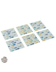 SET 6 POSAVASOS BLUE BAY