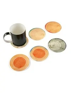 SET 6 POSAVASOS DE CRISTAL 2 2