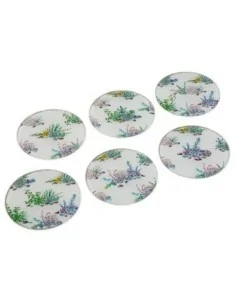 SET 6 POSAVASOS PLANTAS