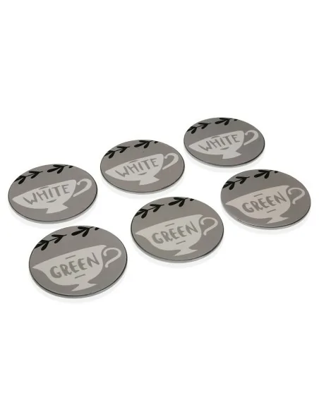 SET 6 POSAVASOS TEA TIME