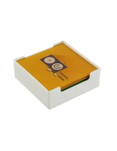 SET 6 POSAVASOS CRISTAL