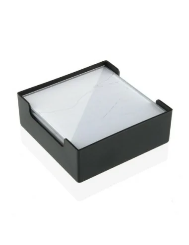 SET 6 POSAVASOS MARMOL BLANCO