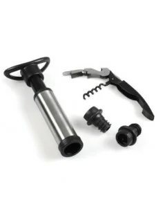 SET 4 ACCESORIOS VINO