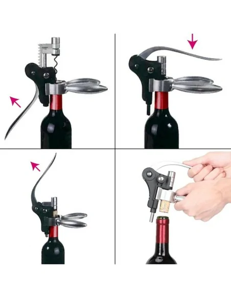 SET DE SACACORCHO ALUMINIO