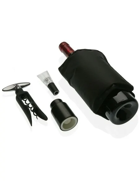 SET CAJA 4 ACCESORIOS VINO