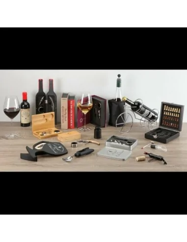 SET CAJA 4 ACCESORIOS VINO