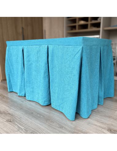 Ropa elegante 10 pliegues Turquesa Ropa elegante 10 pliegues Turquesa