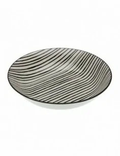 PLATO HONDO BLACK LINES