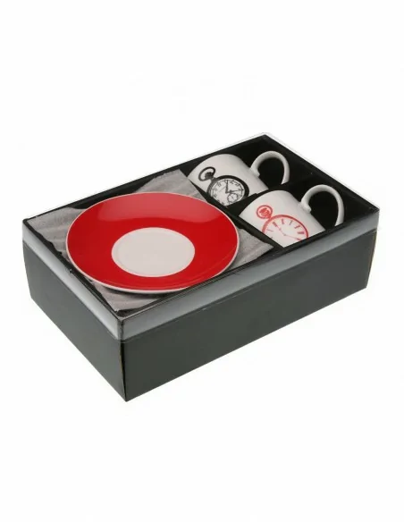 SET 2 TAZAS DE CAFE CON PLATO