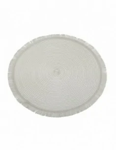 SALVAMANTEL REDONDO BLANCO