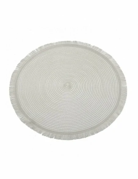 SALVAMANTEL REDONDO BLANCO