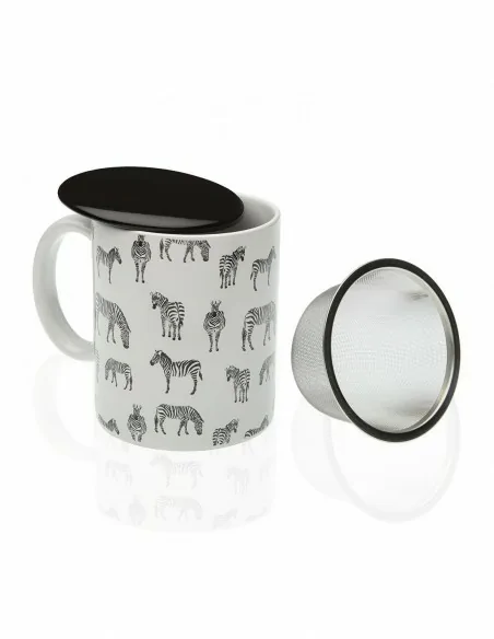 TAZA INFUSION ZEBRA