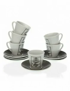 SET 6 TAZAS CAFE ADELE