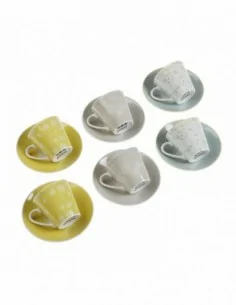 SET 6 TAZAS CAFE  EBBA
