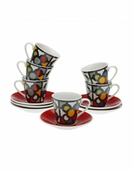 SET 6 TAZAS CAFÉ URBANA