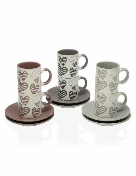 SET 6 PIEZAS CAFÉ SENA