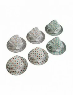 SET 6 TAZAS TE HILDA