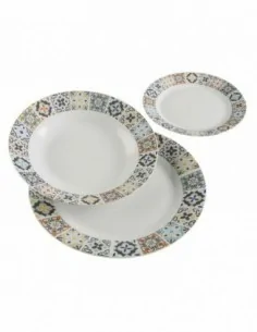 VAJILLA 18 P. ALFAMA ZULEIQ